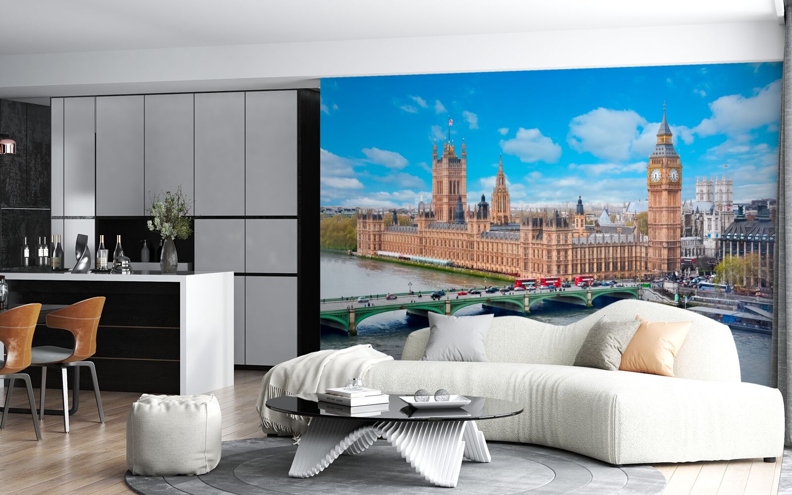 Fototapeta Big Ben a parlament sú srdcom Londýna