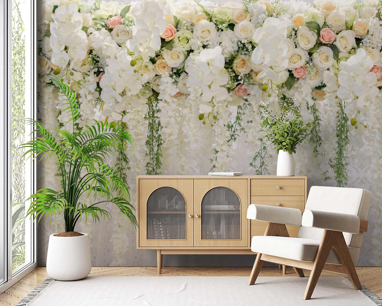 Fototapeta zloženie jemných kvetov orchideí