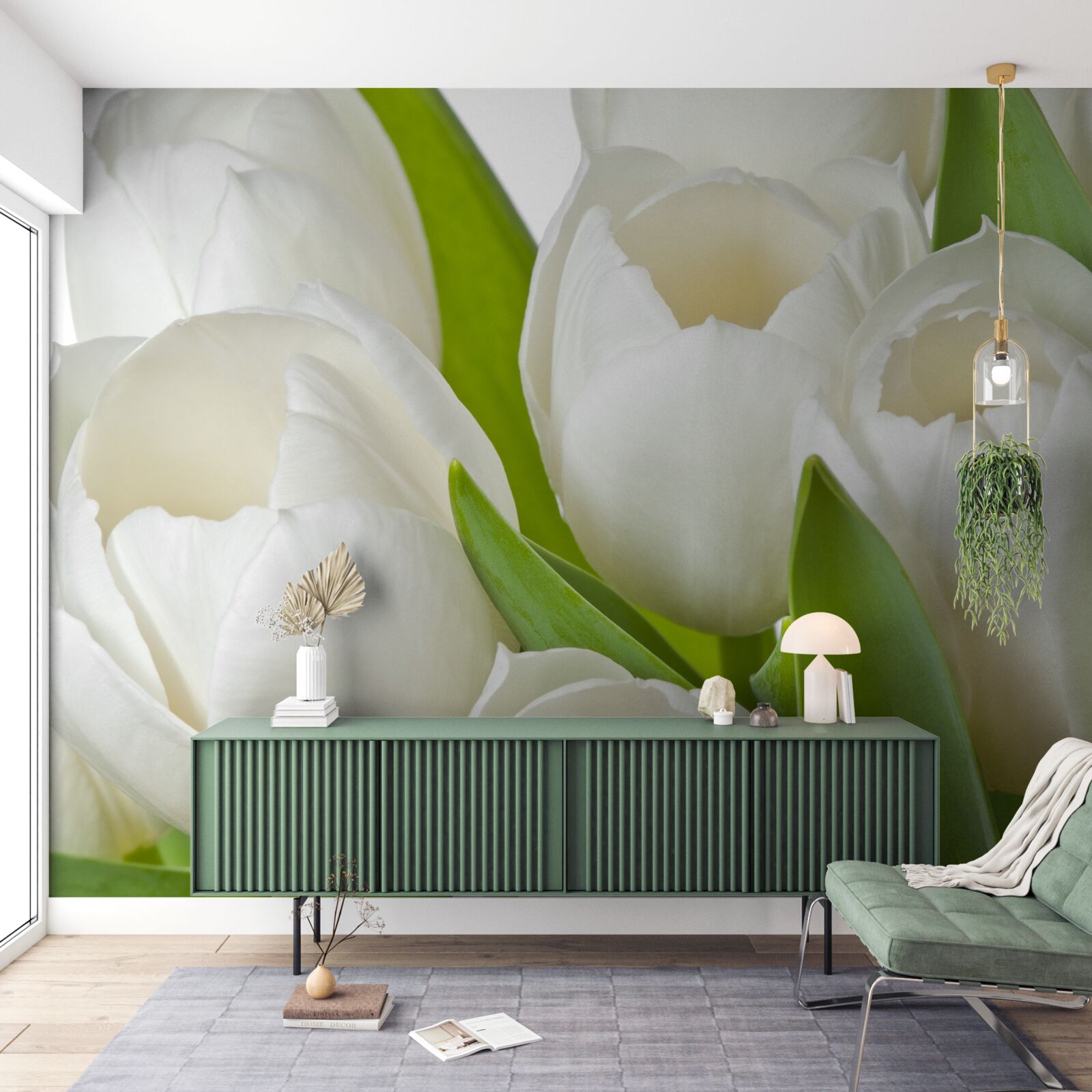 Fototapeta nádherné svetlé tulipány