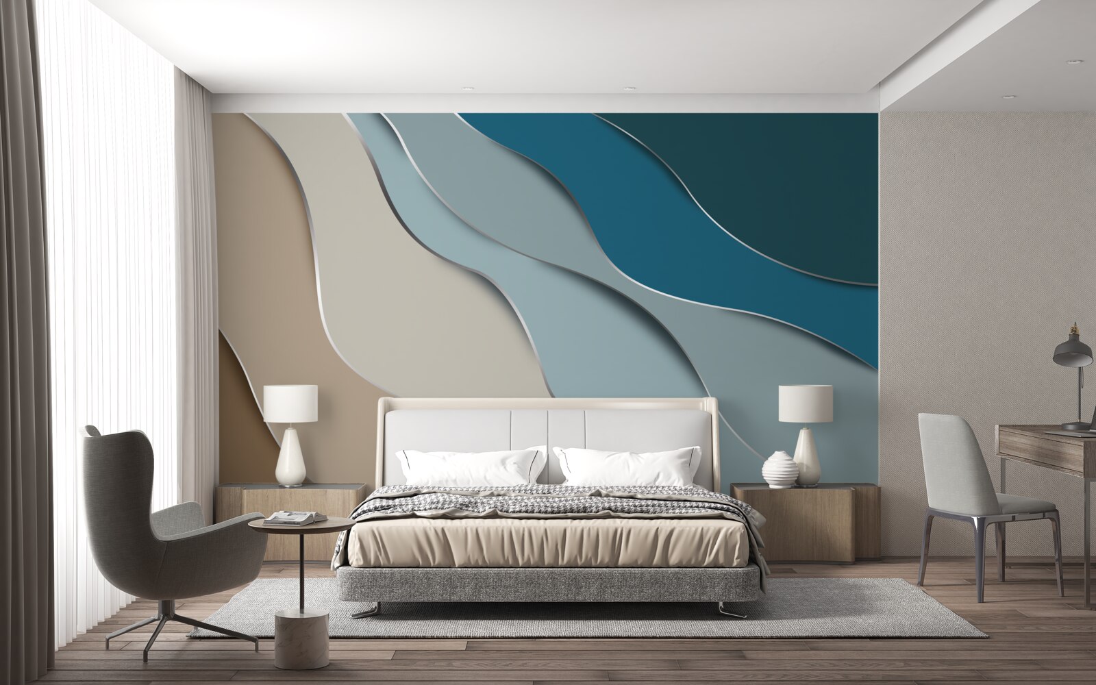 Fototapeta pastelové farby morského pobrežia