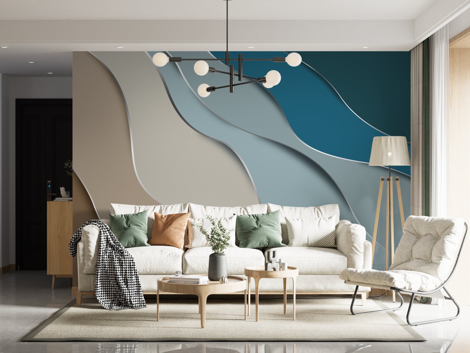 Fototapeta pastelové farby morského pobrežia