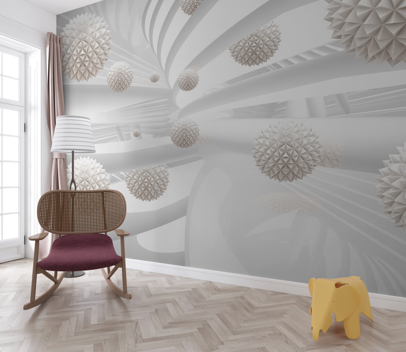 Fototapeta ostré guľky letiace v potrubí