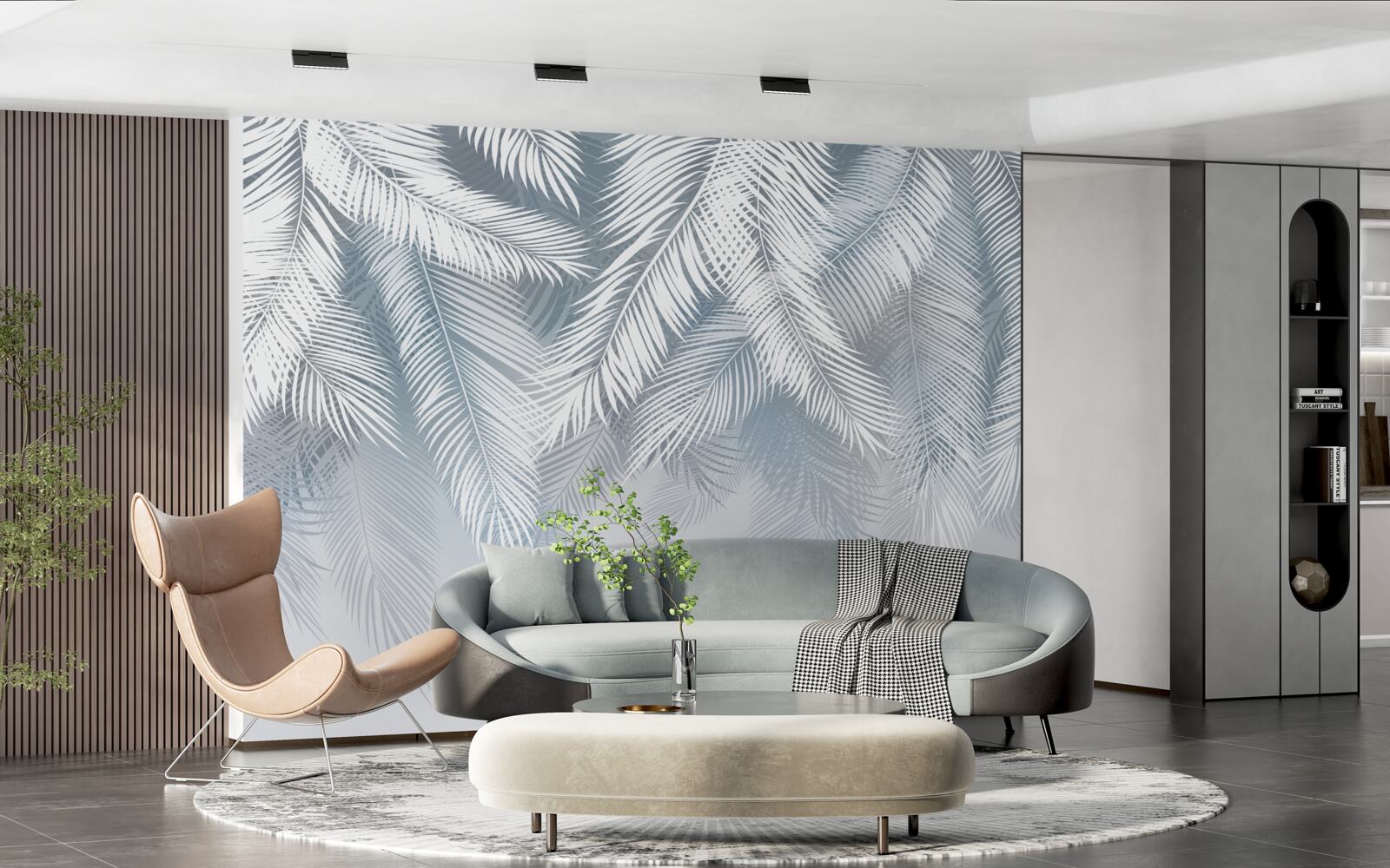 Fototapeta perie podobné, visiace listy