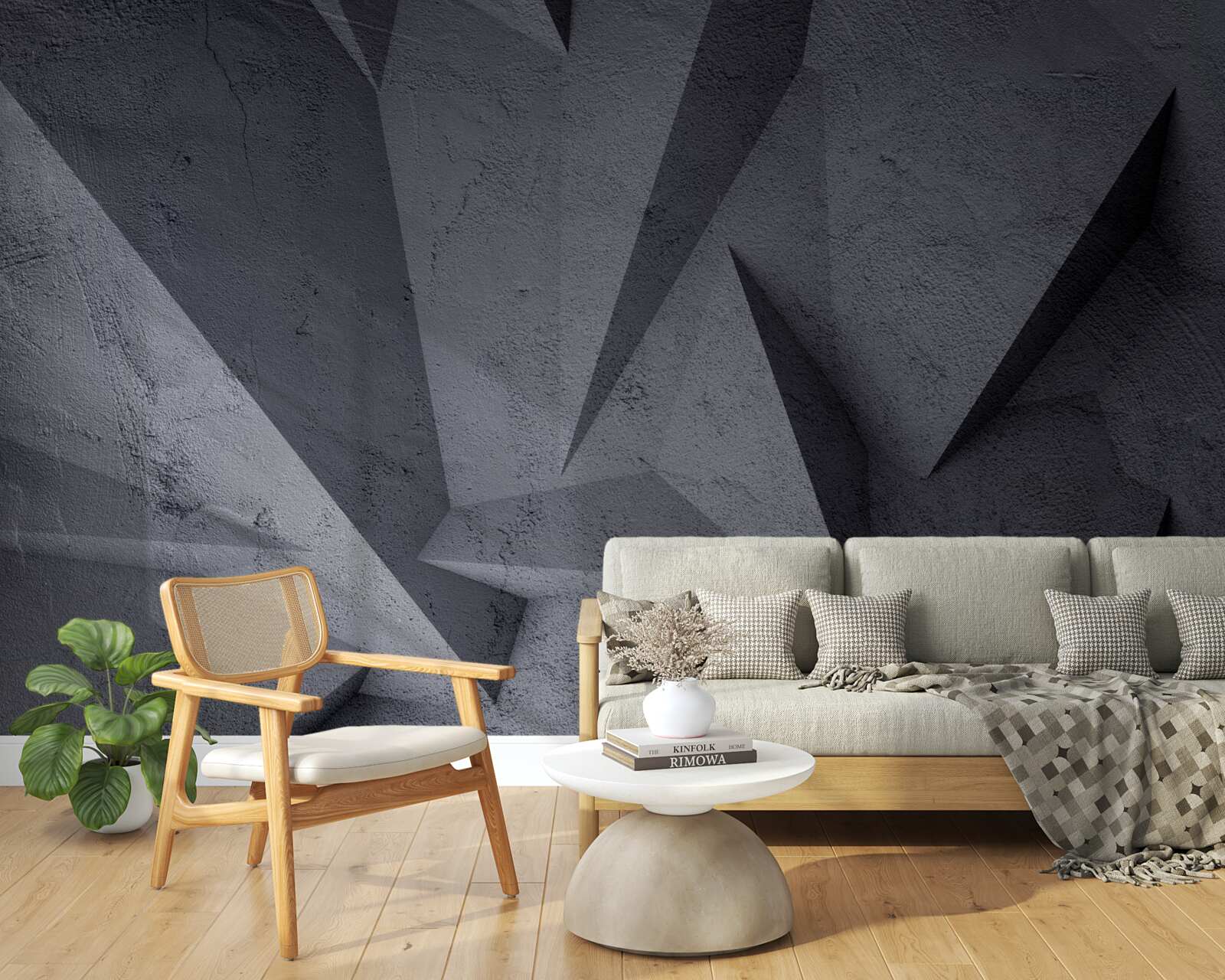 Fototapeta betónové kamenné sochy