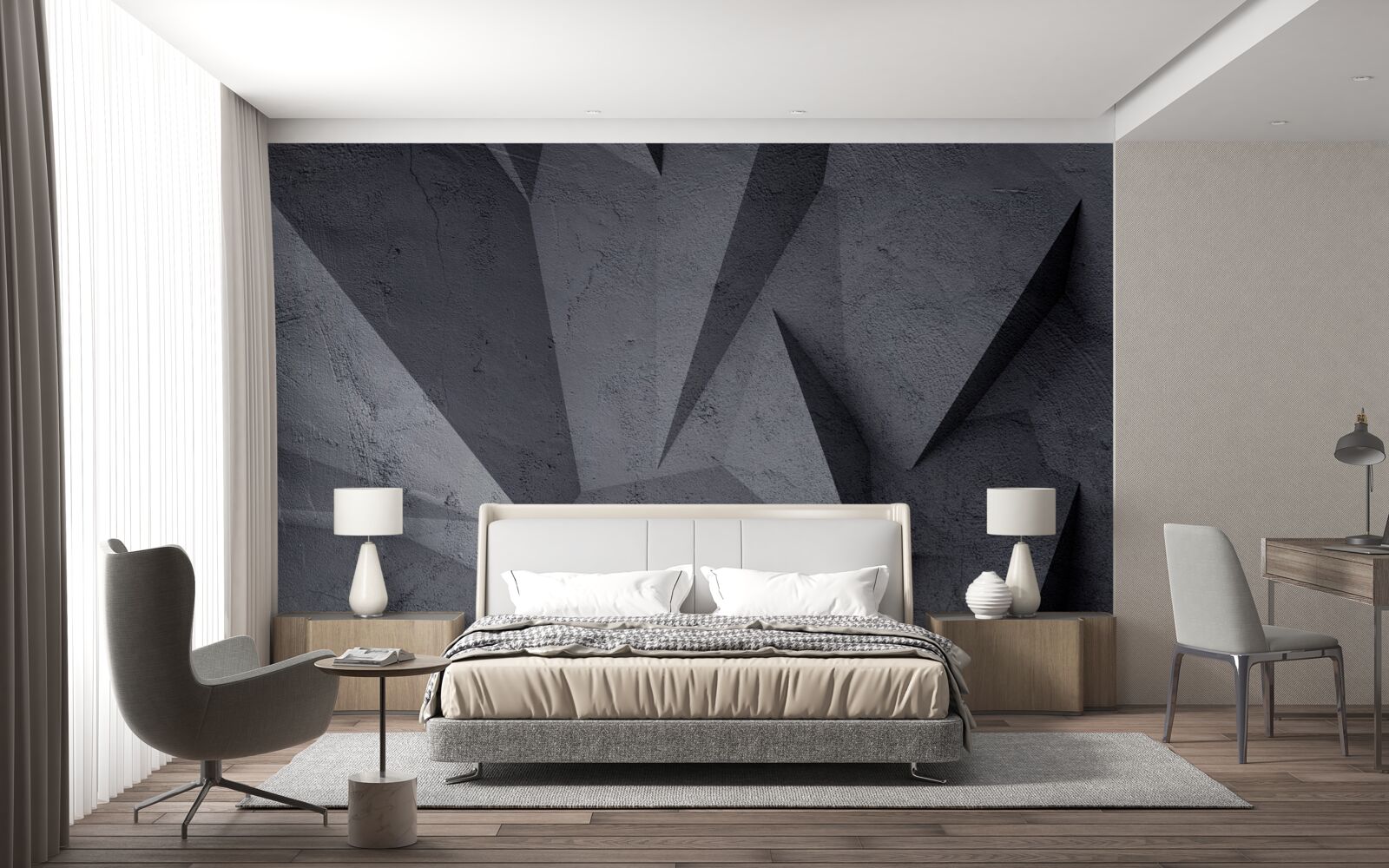 Fototapeta betónové kamenné sochy