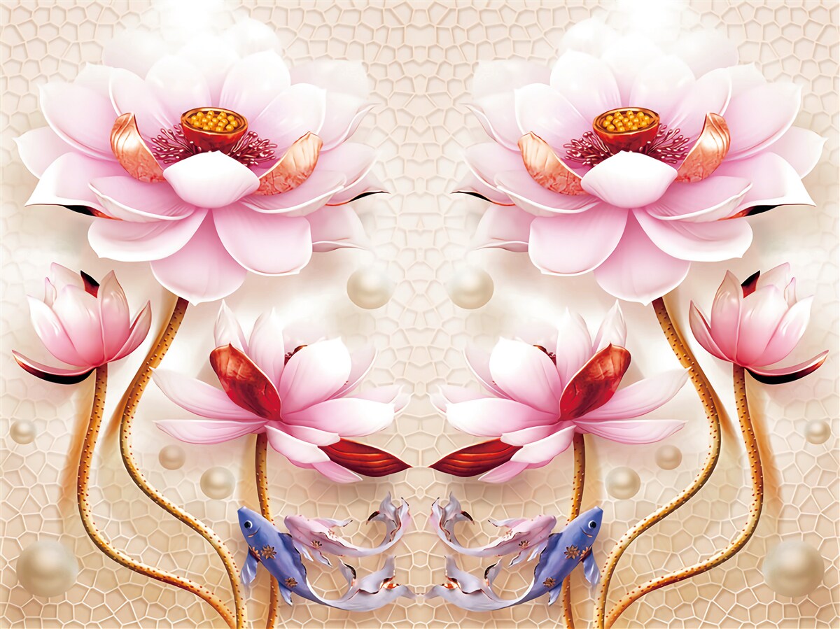 Fototapeta morských obyvateľov a vzácnych rastlín