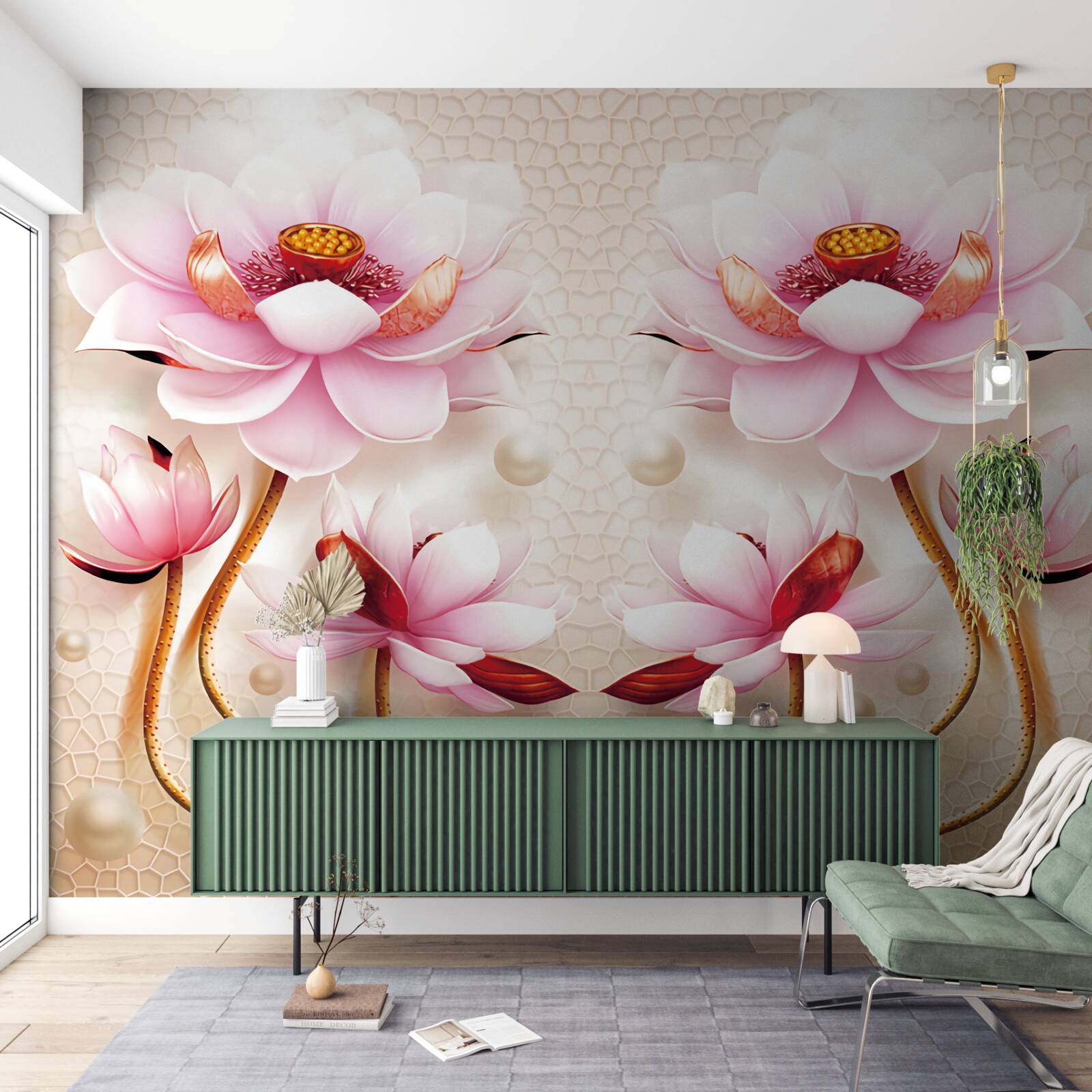 Fototapeta morských obyvateľov a vzácnych rastlín