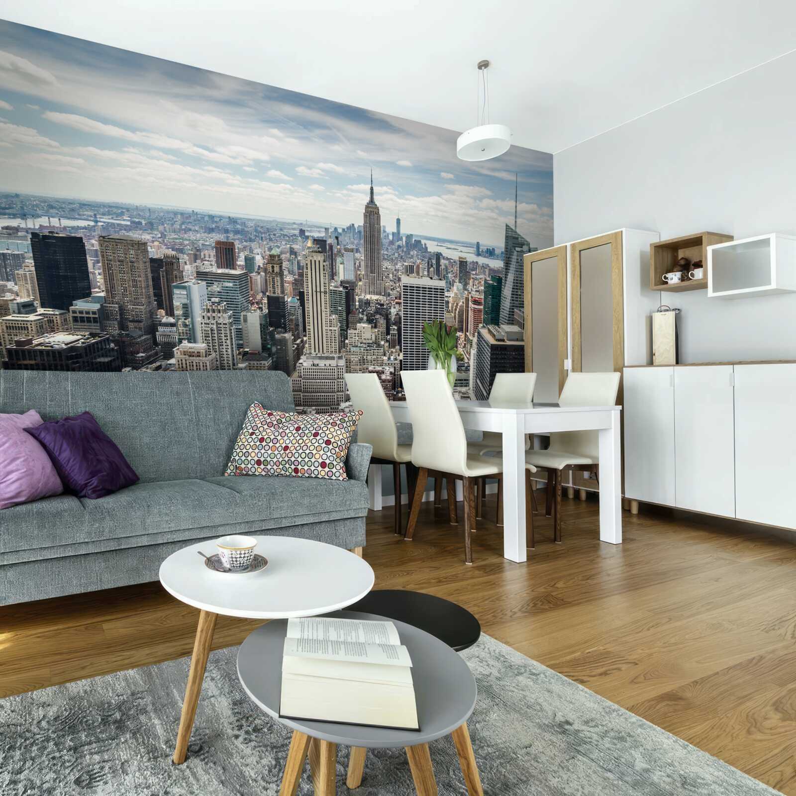 Fototapeta denný pohľad na panorámu mesta