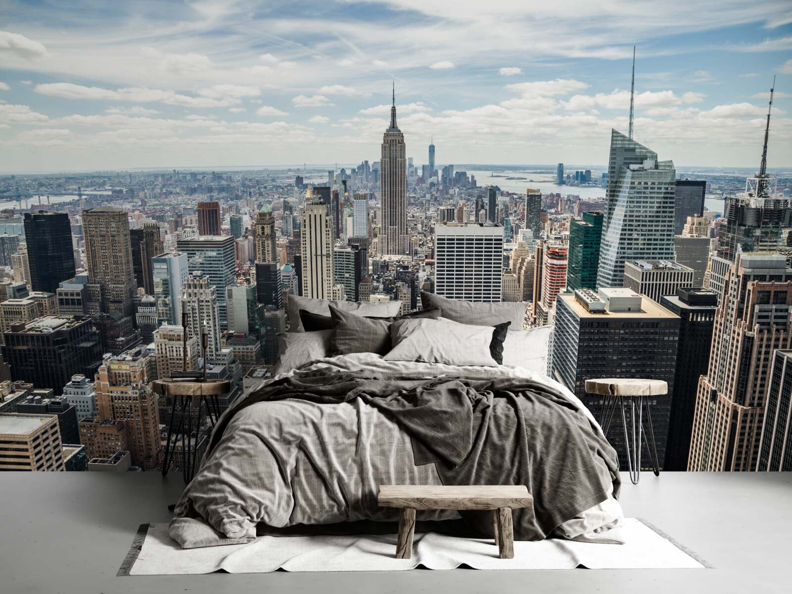 Fototapeta denný pohľad na panorámu mesta