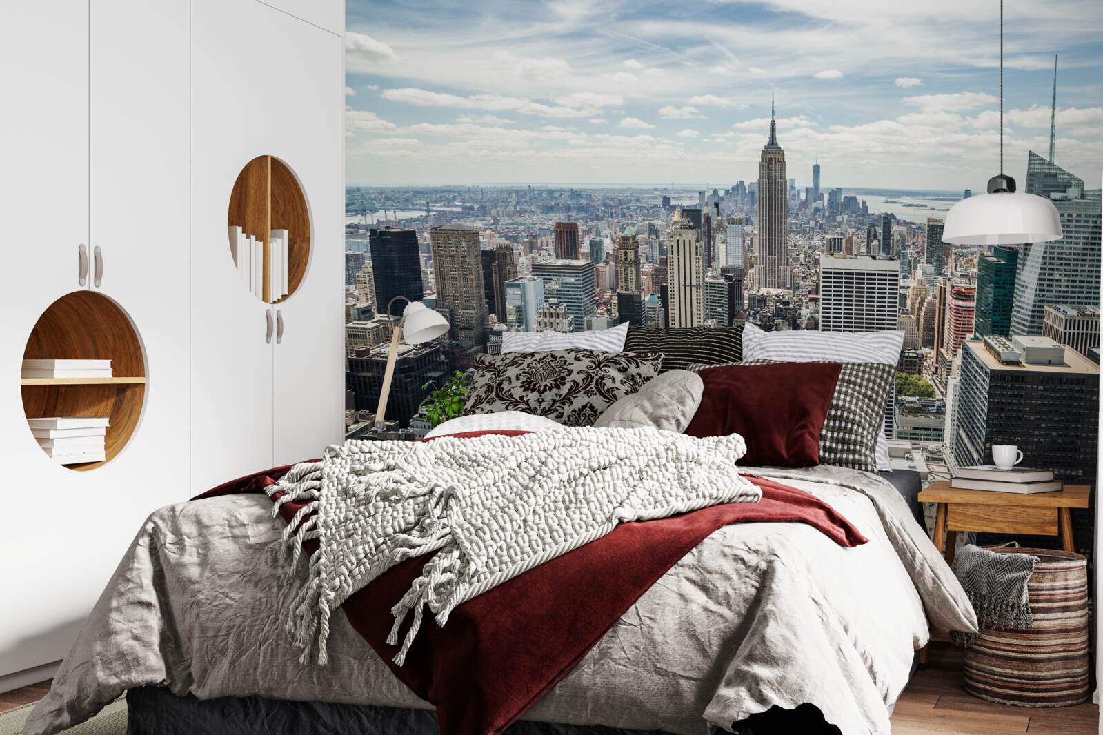 Fototapeta denný pohľad na panorámu mesta