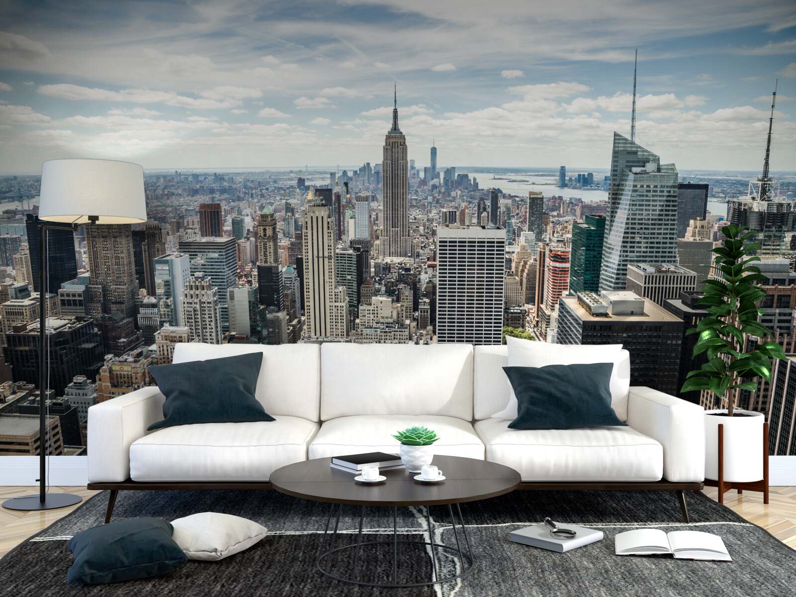 Fototapeta denný pohľad na panorámu mesta