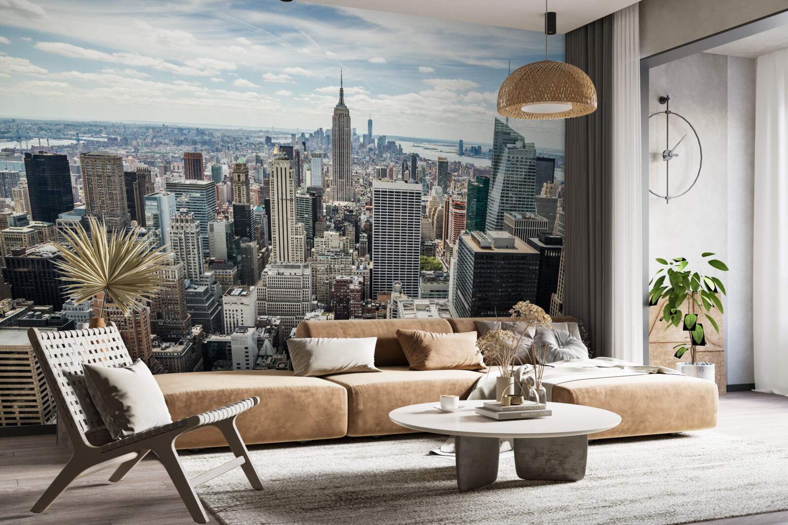 Fototapeta denný pohľad na panorámu mesta