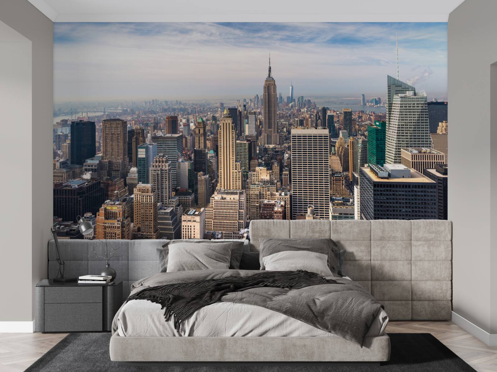 Fototapeta pohľad na Manhattan z vtáčej perspektívy