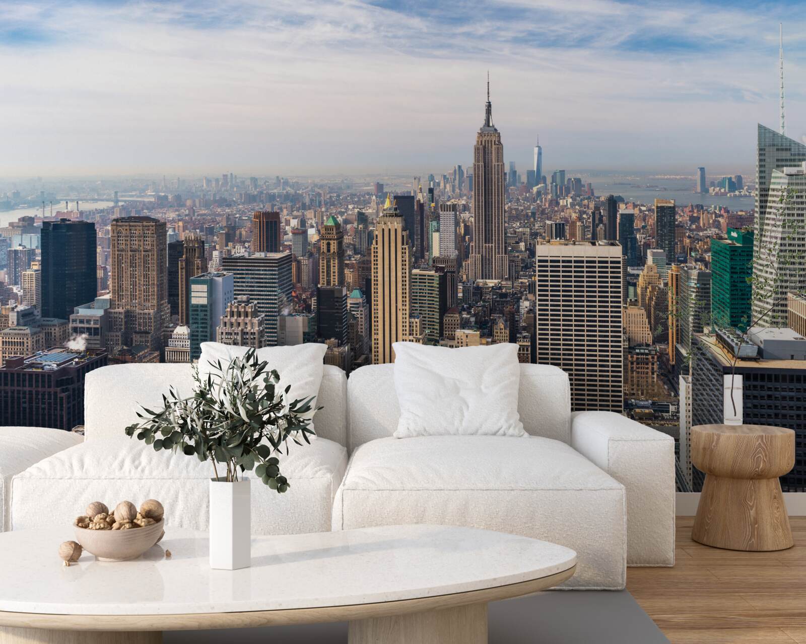 Fototapeta pohľad na Manhattan z vtáčej perspektívy