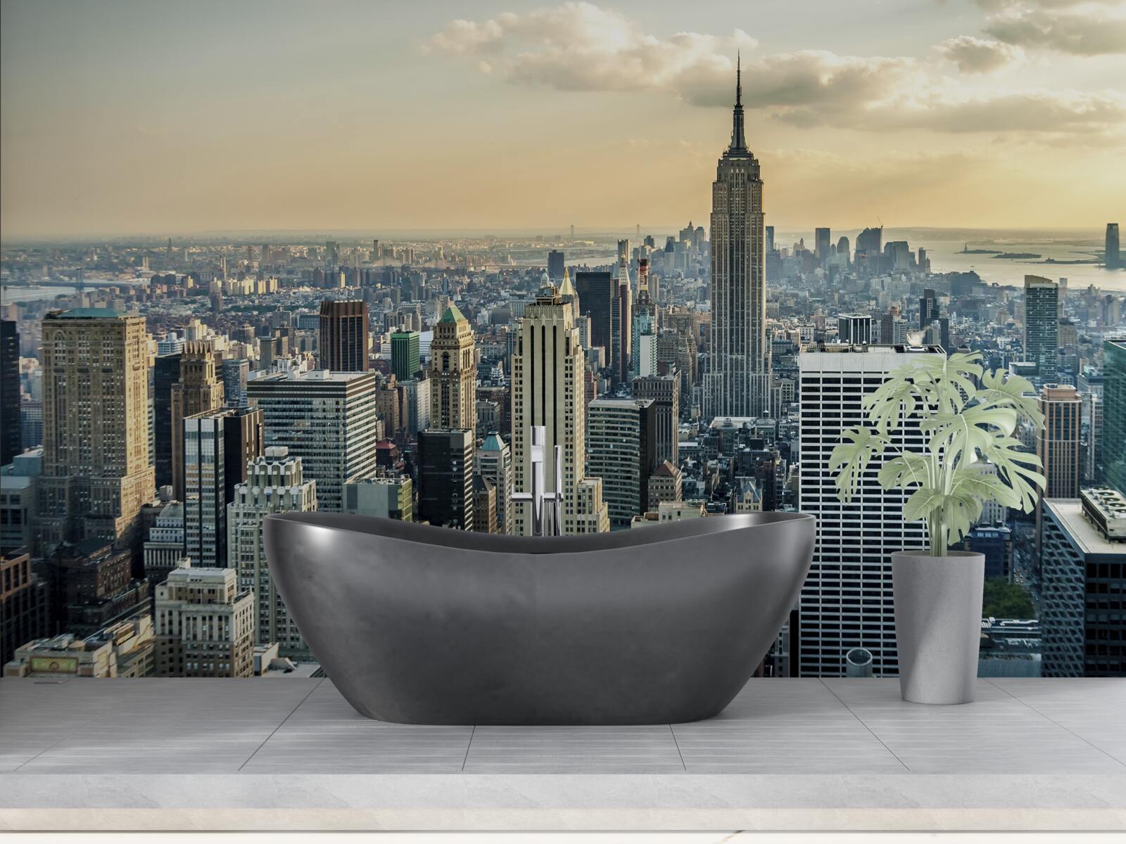 Fototapeta 360 stupňový pohľad na new york