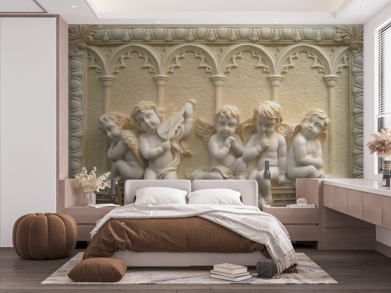 Fototapeta serafíni odpočívajú na verande