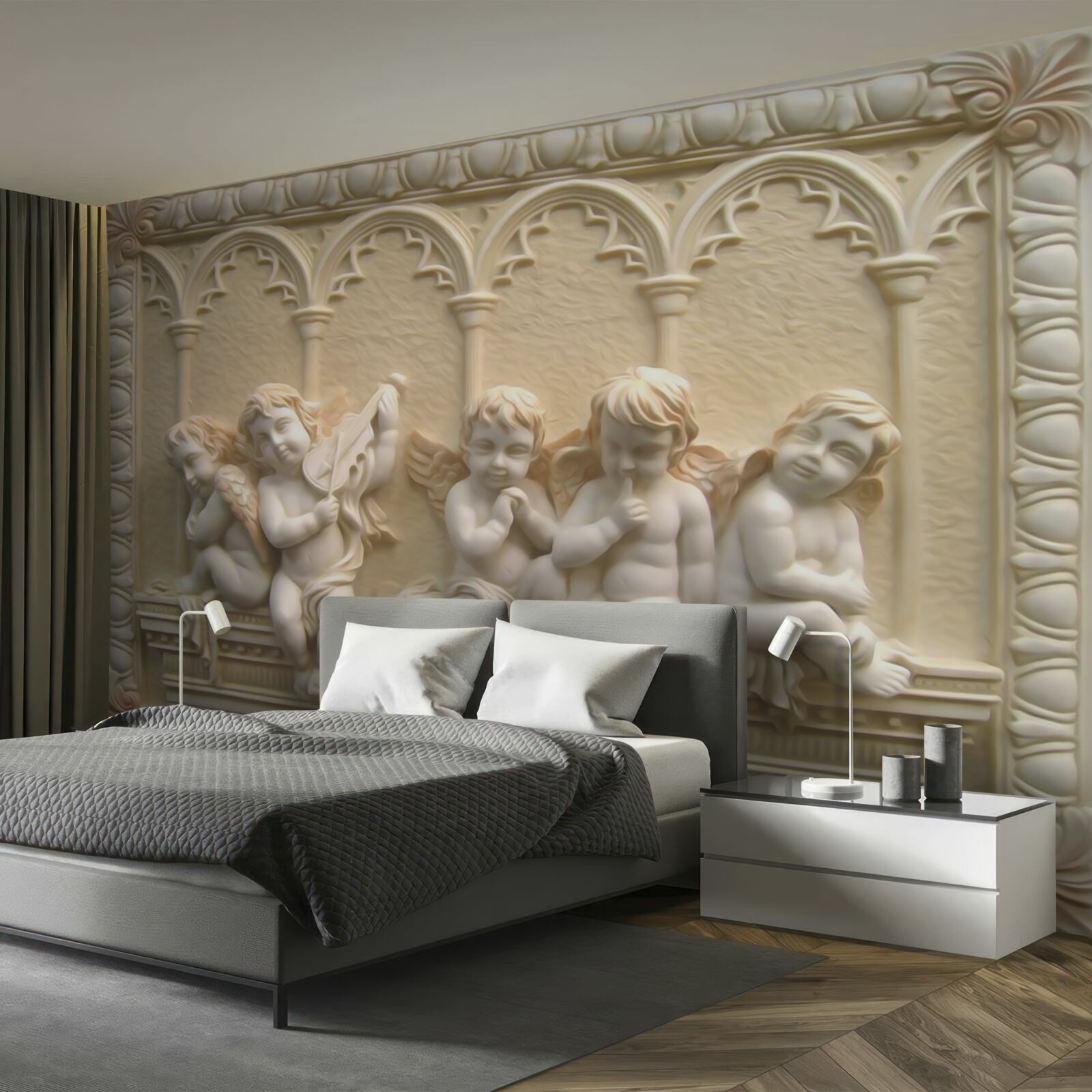 Fototapeta serafíni odpočívajú na verande