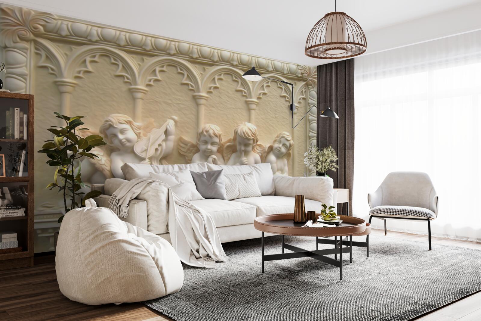 Fototapeta serafíni odpočívajú na verande