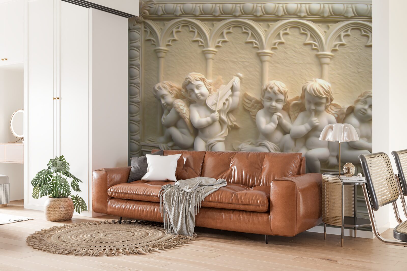 Fototapeta serafíni odpočívajú na verande