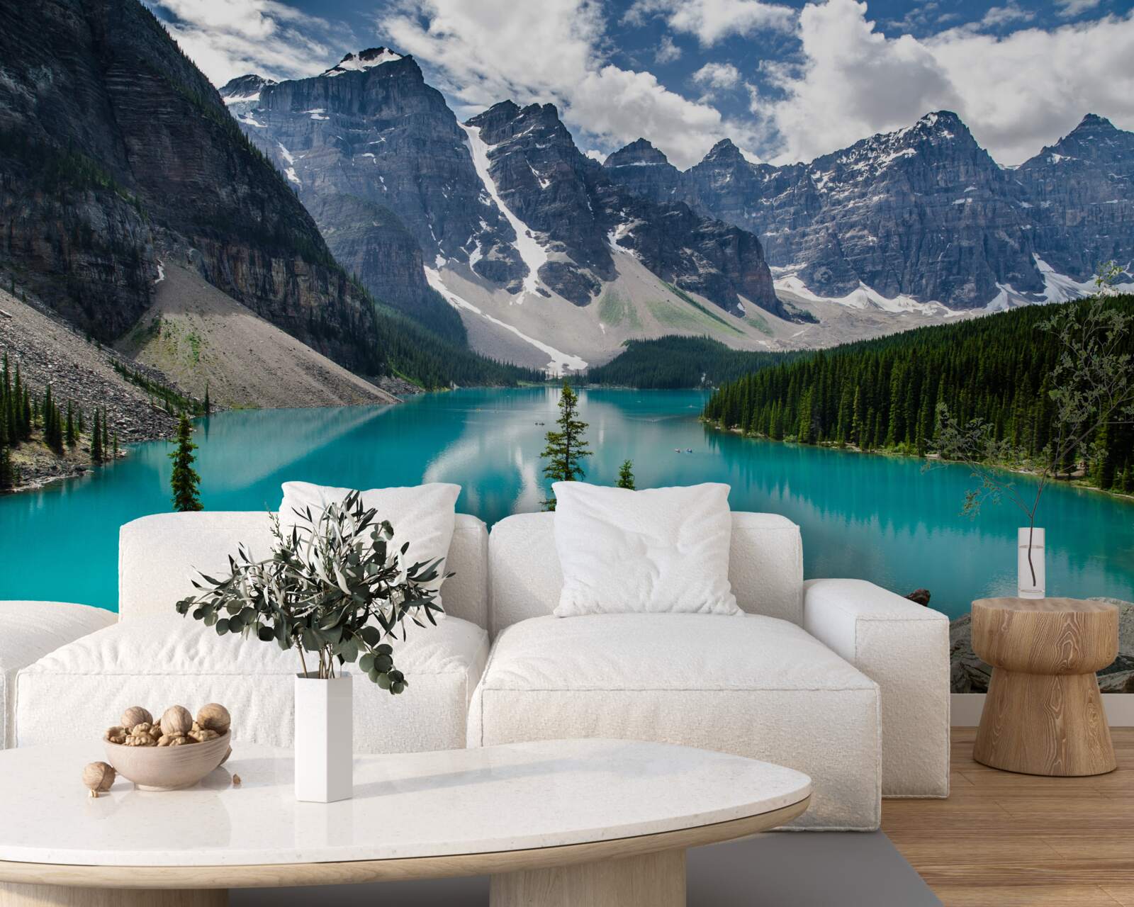 Fototapeta modré horské potoky