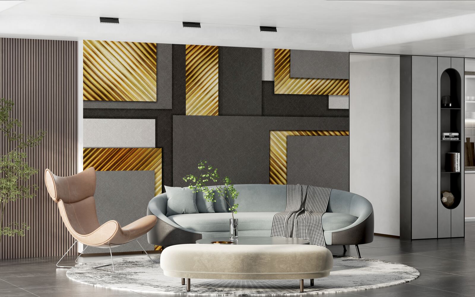 Fototapeta dokonalé proporcionálne rozloženie medzi obdĺžnikmi