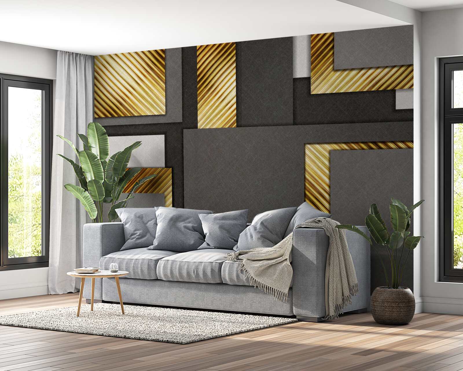 Fototapeta dokonalé proporcionálne rozloženie medzi obdĺžnikmi