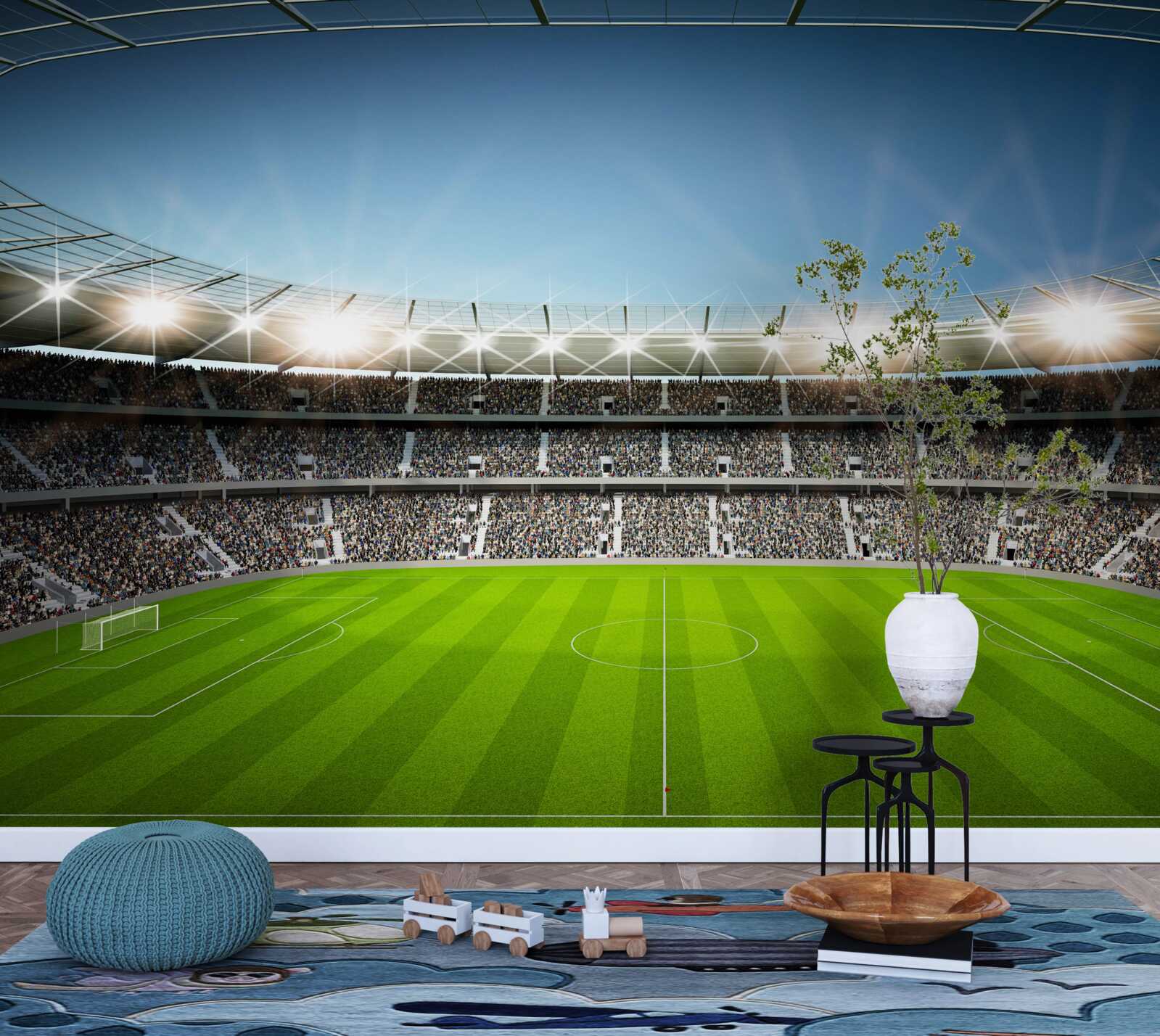 Fototapeta štadión s fanúšikmi