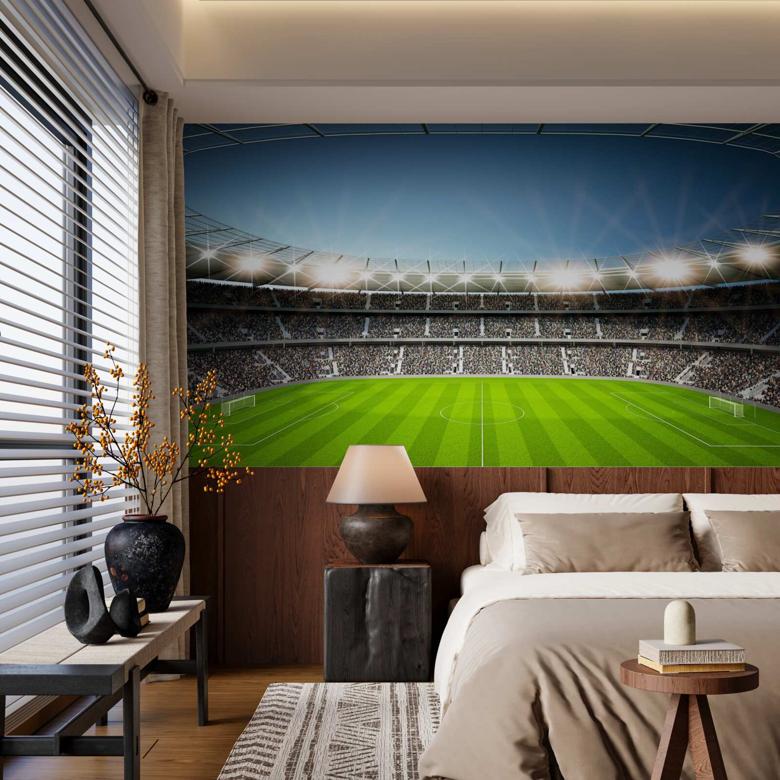 Fototapeta štadión s fanúšikmi