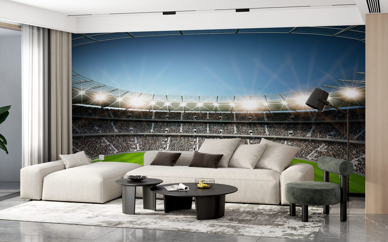 Fototapeta štadión s fanúšikmi