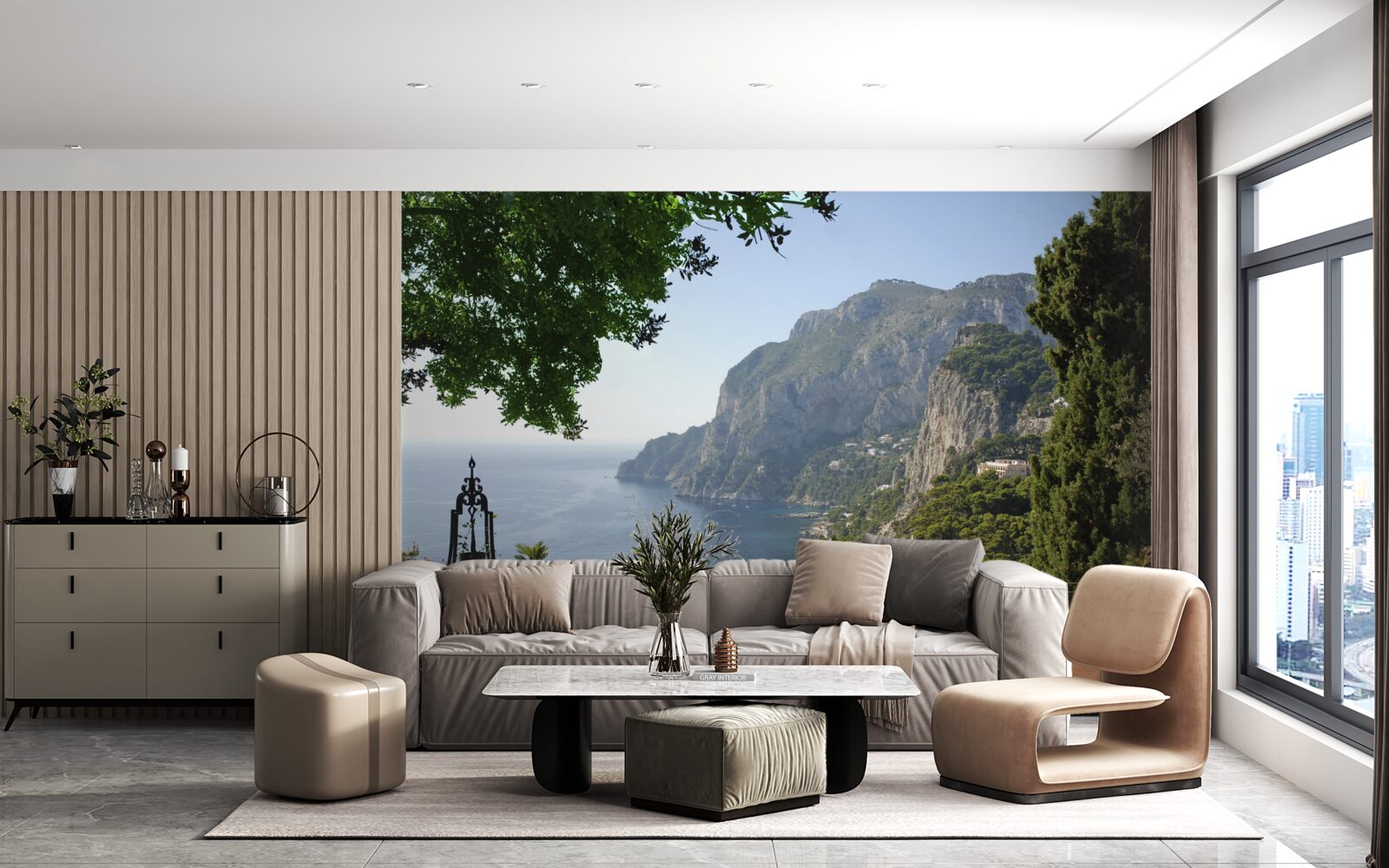 Fototapeta panoráma hôr a oceánu