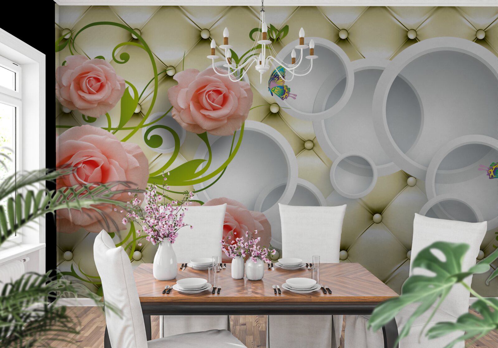 Fototapeta ten ružový ružový púčik je krásny