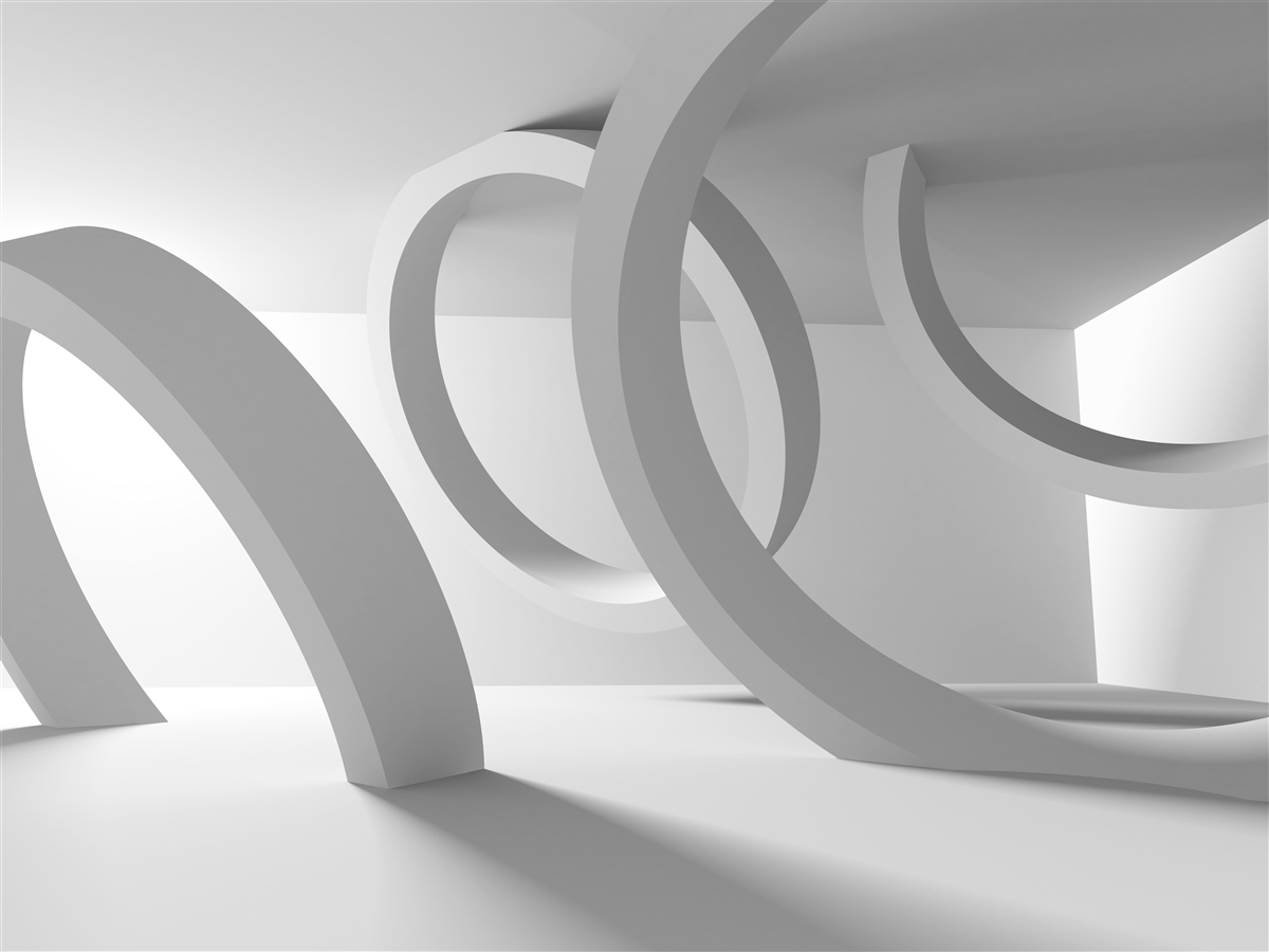 Fototapeta Oblúky úplnej guľatosti