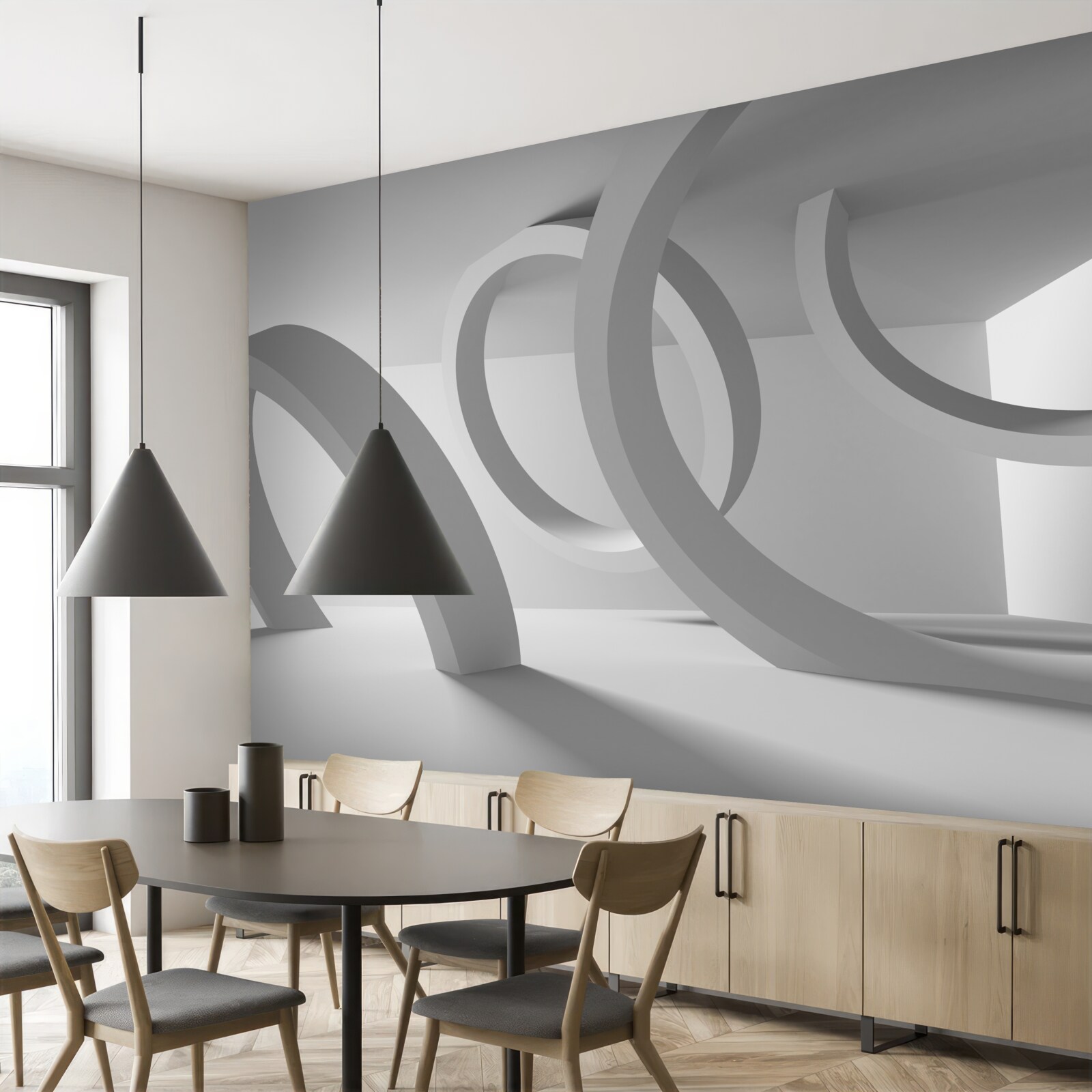 Fototapeta Oblúky úplnej guľatosti