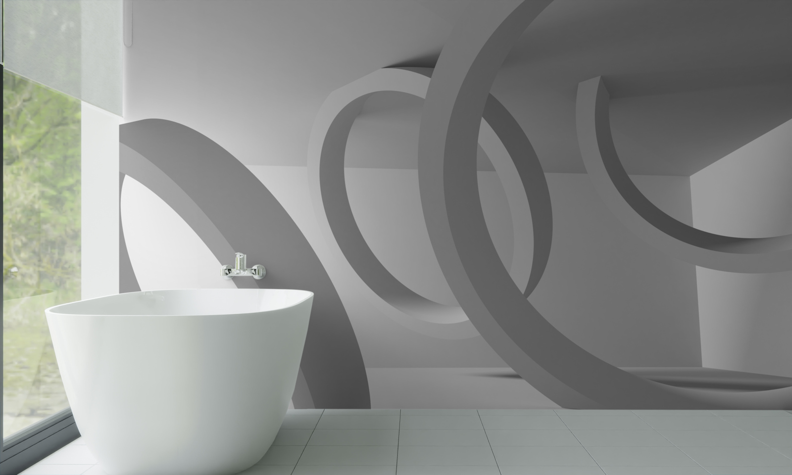 Fototapeta Oblúky úplnej guľatosti