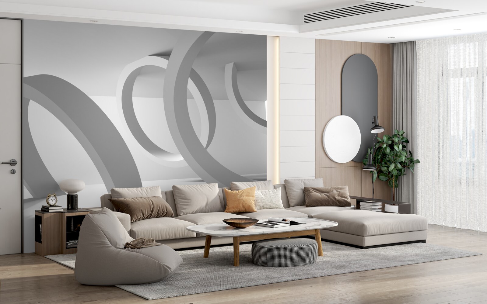 Fototapeta Oblúky úplnej guľatosti