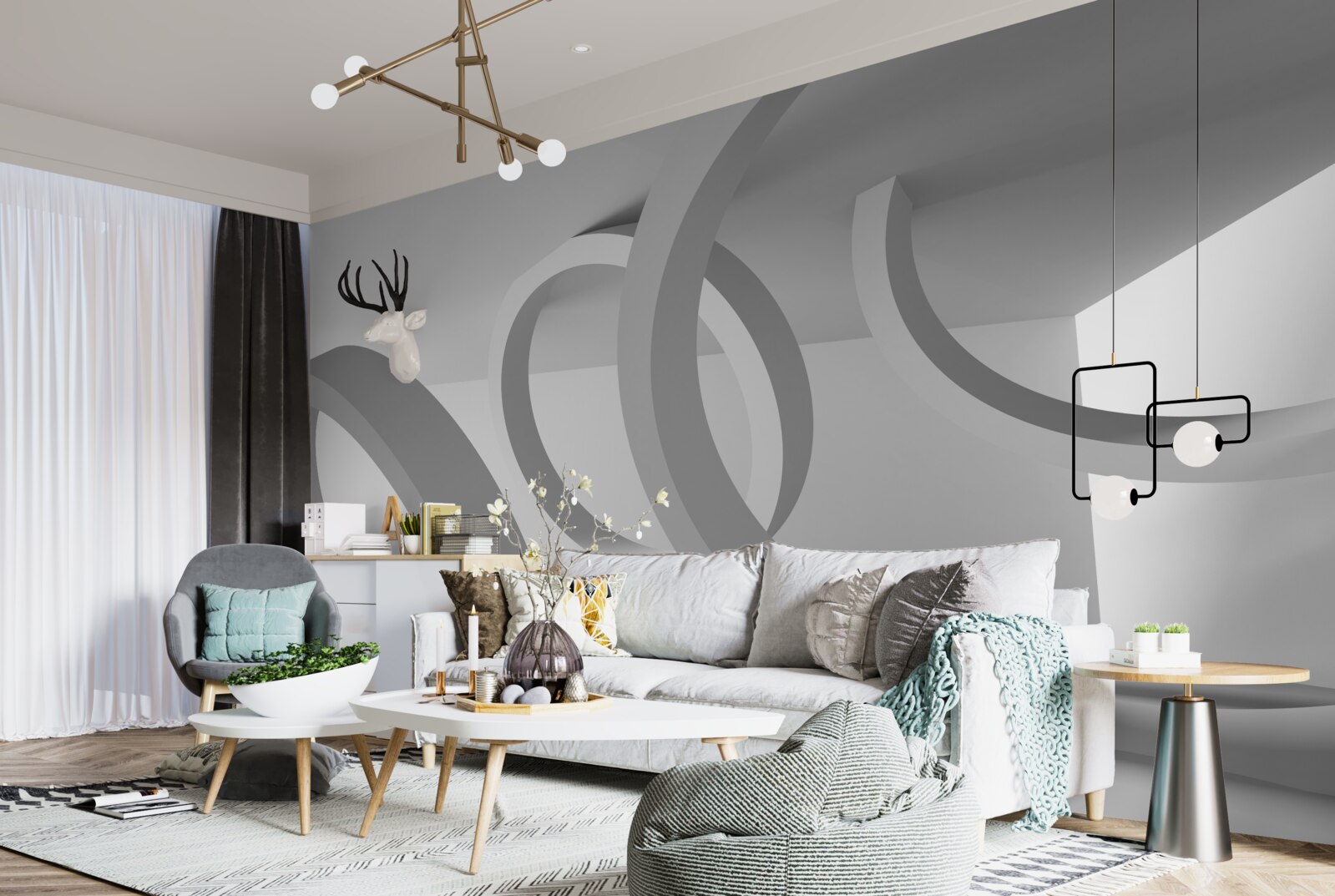 Fototapeta Oblúky úplnej guľatosti