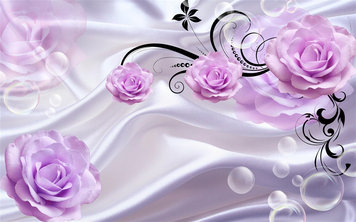 Fototapeta mäkké lila ruže