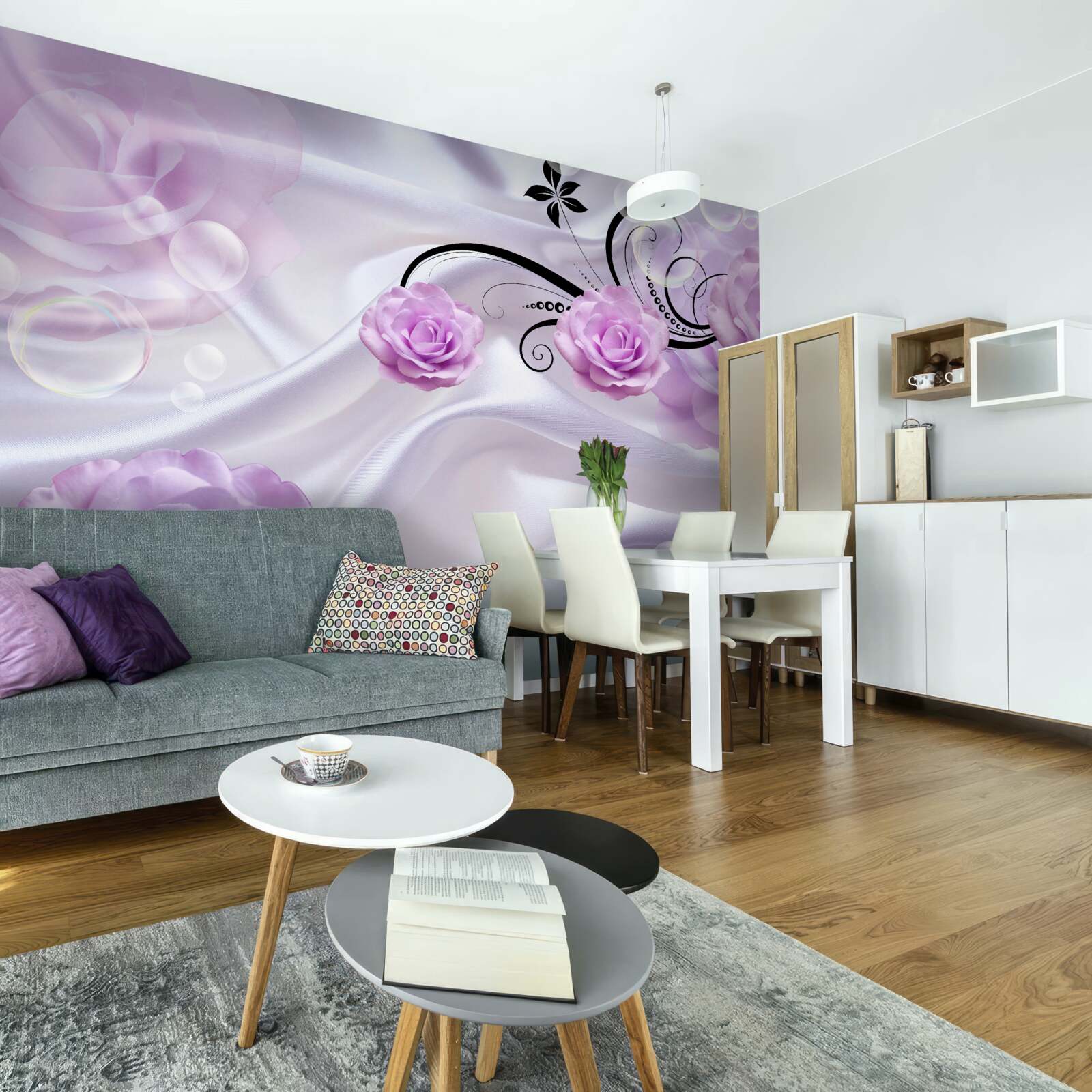 Fototapeta mäkké lila ruže