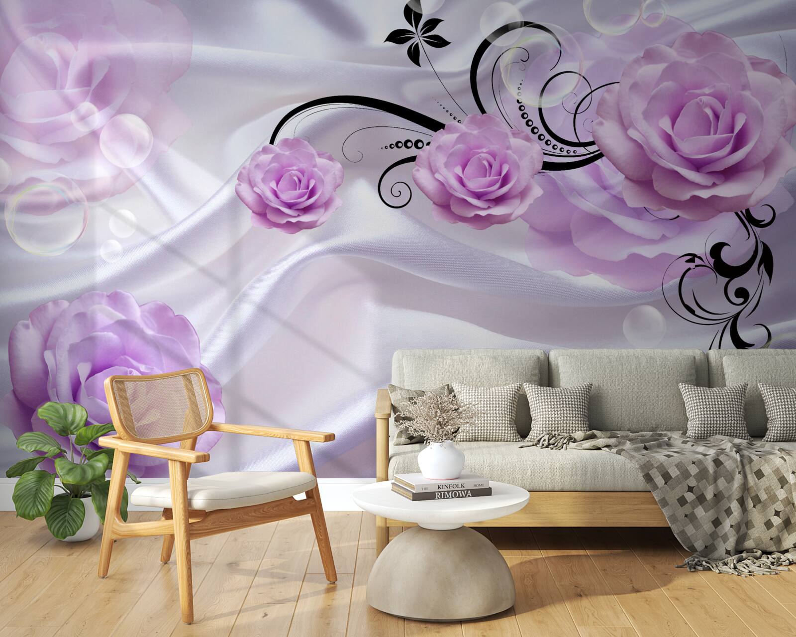 Fototapeta mäkké lila ruže