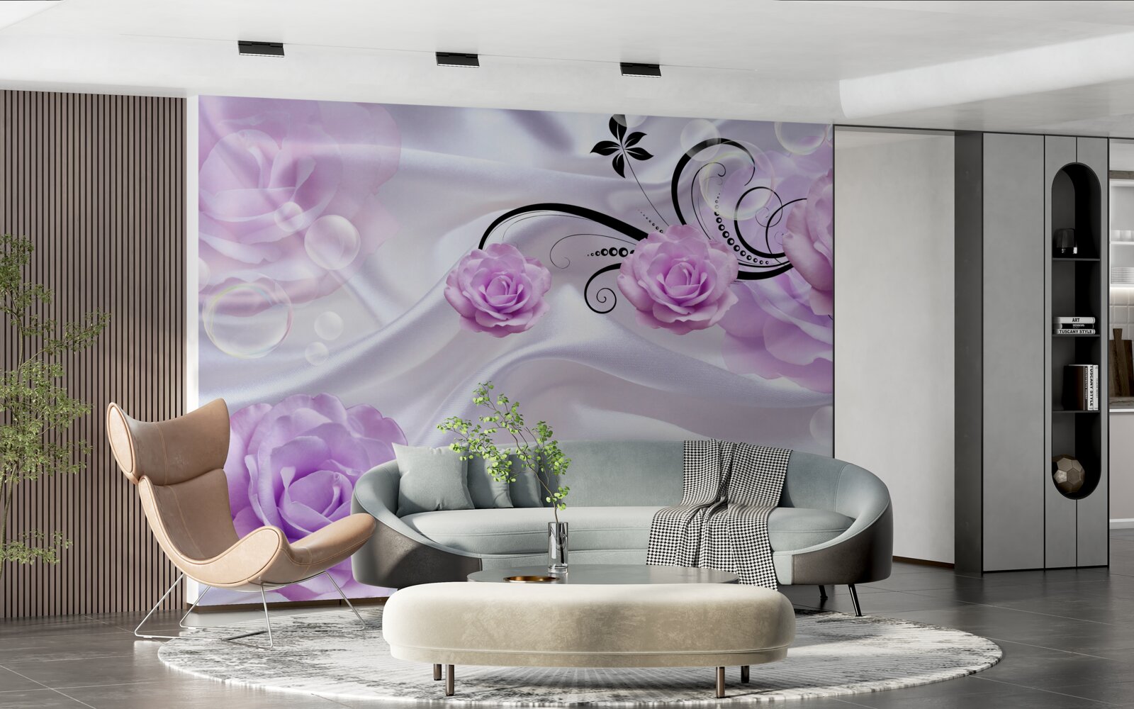 Fototapeta mäkké lila ruže