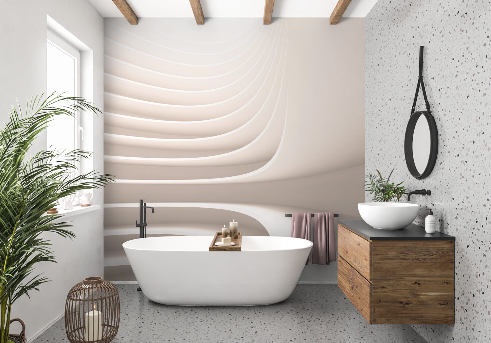 Fototapeta metaforické kroky do nekonečna