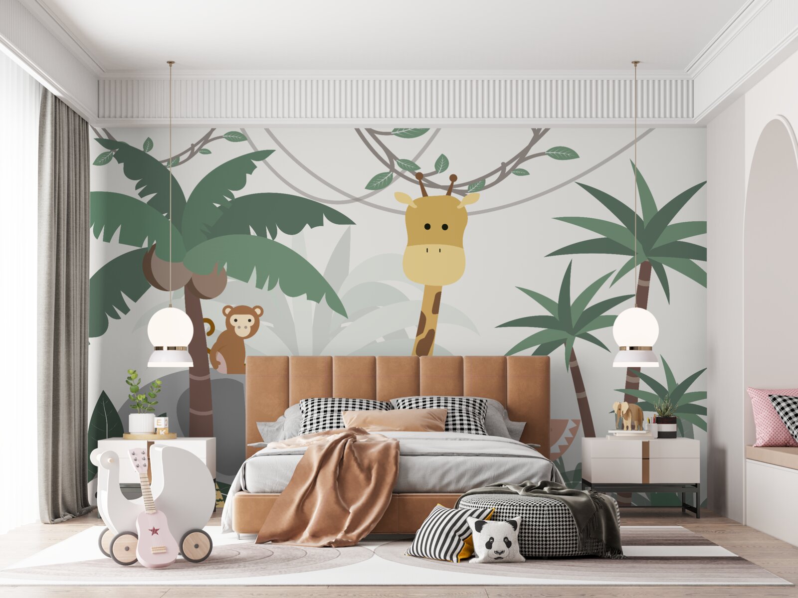 Fototapeta animovaná cesta divočinou