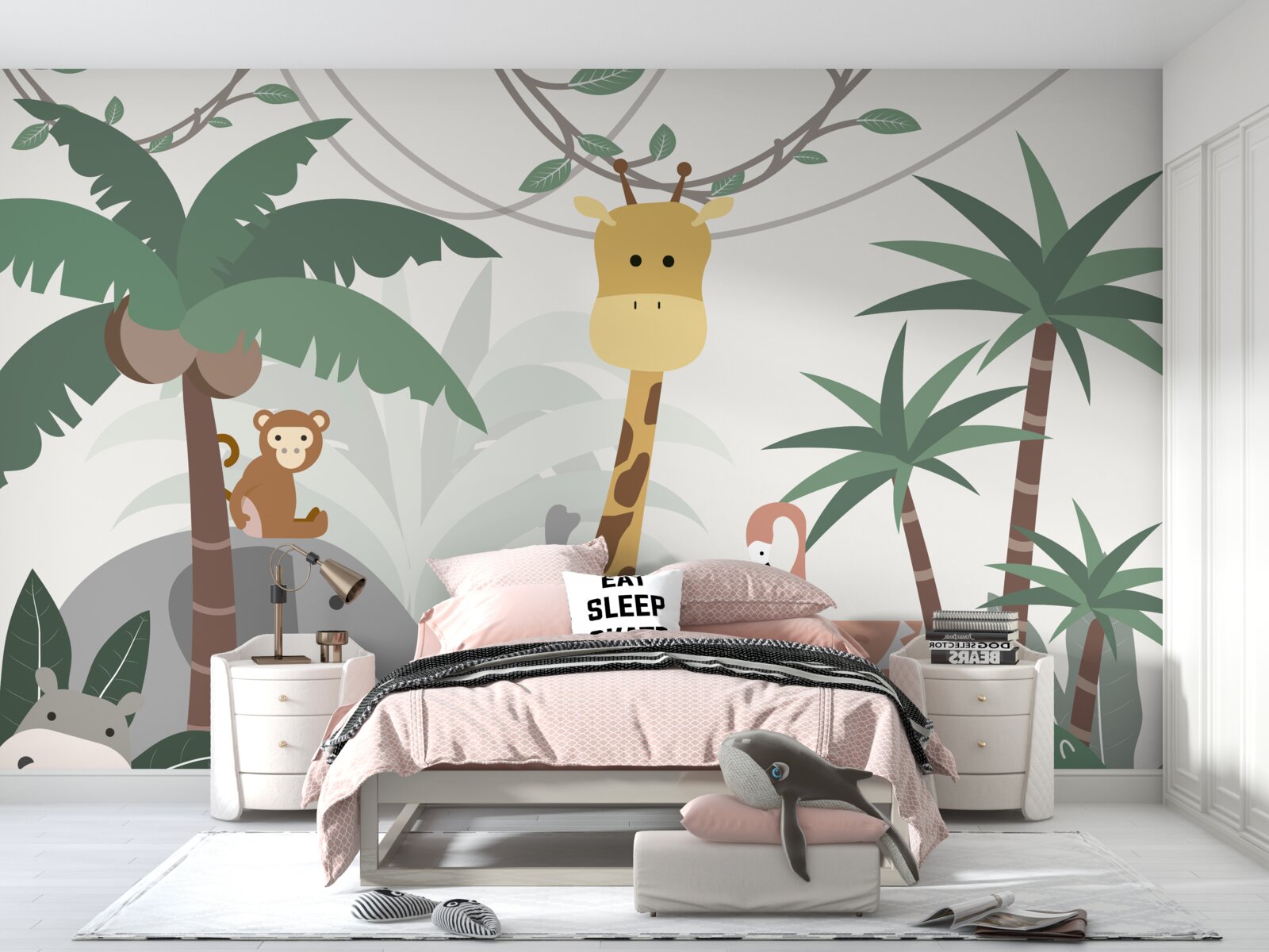 Fototapeta animovaná cesta divočinou