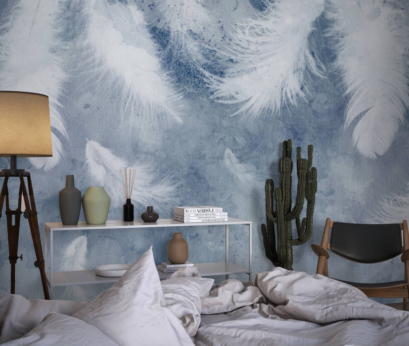 Fototapeta mäkké a voľné perie