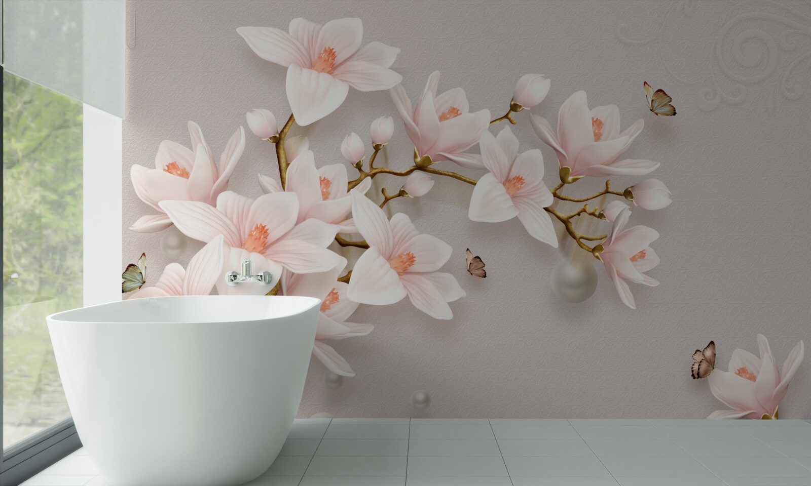 Fototapeta púčiky na zlatej stopke