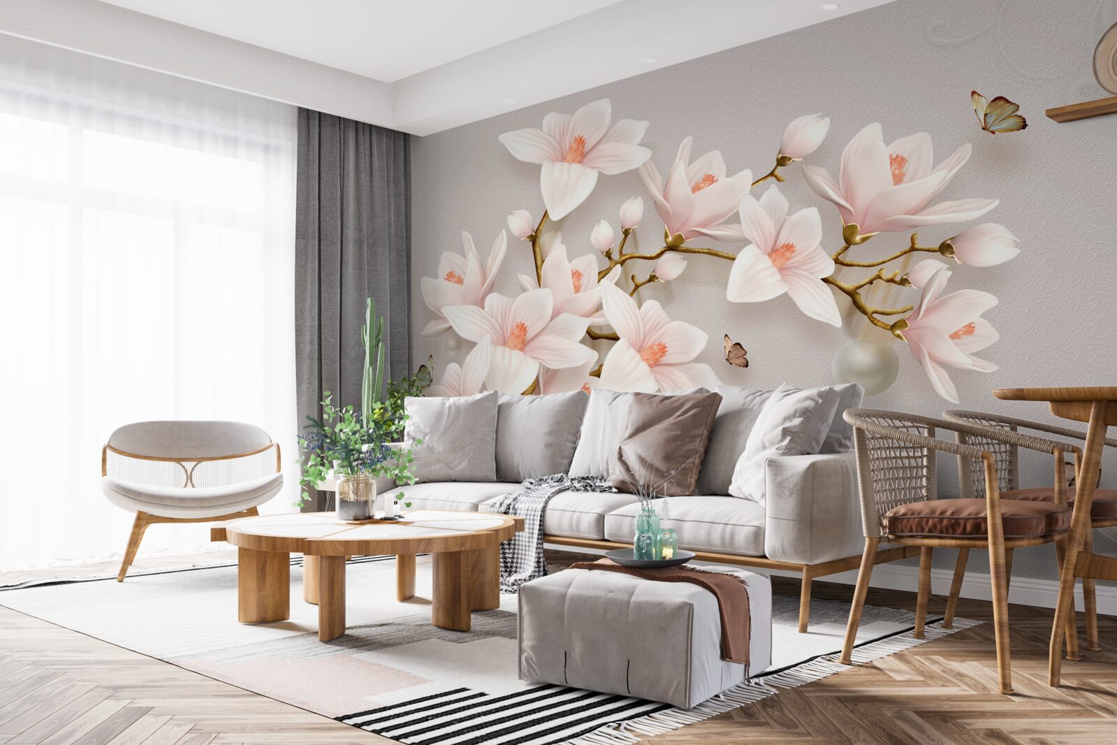 Fototapeta púčiky na zlatej stopke