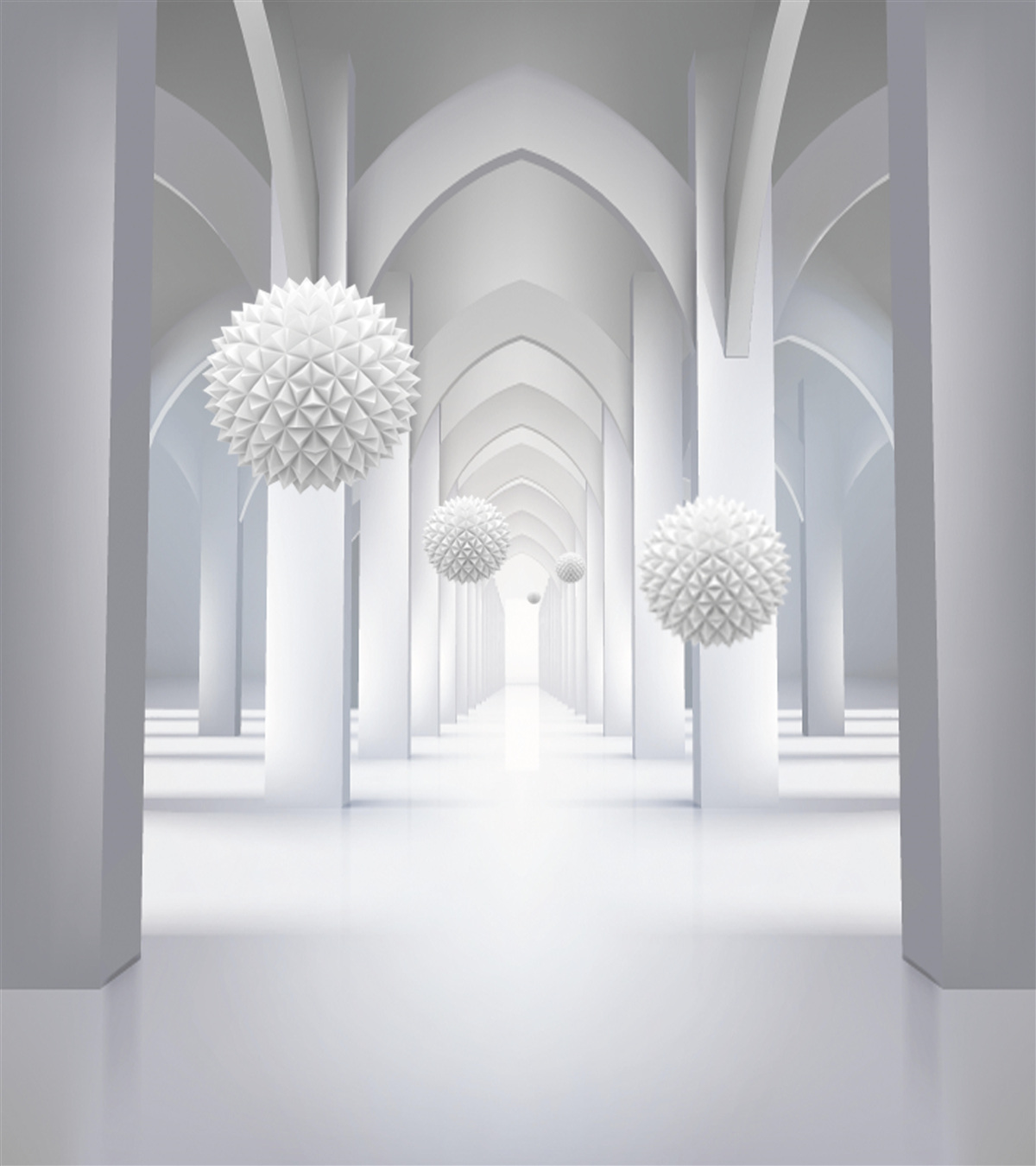 Fototapeta abstraktné gotické stĺpy