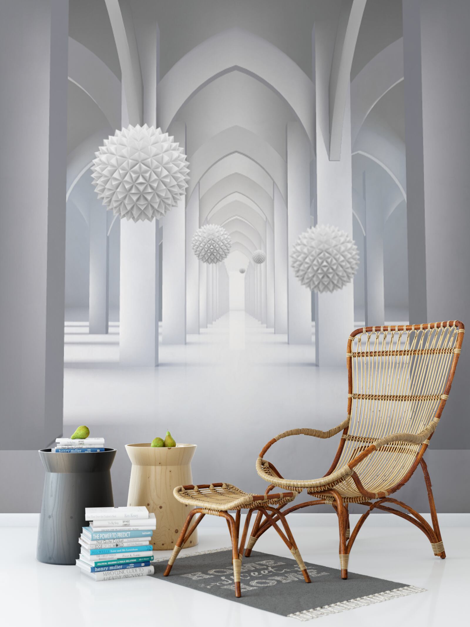 Fototapeta abstraktné gotické stĺpy