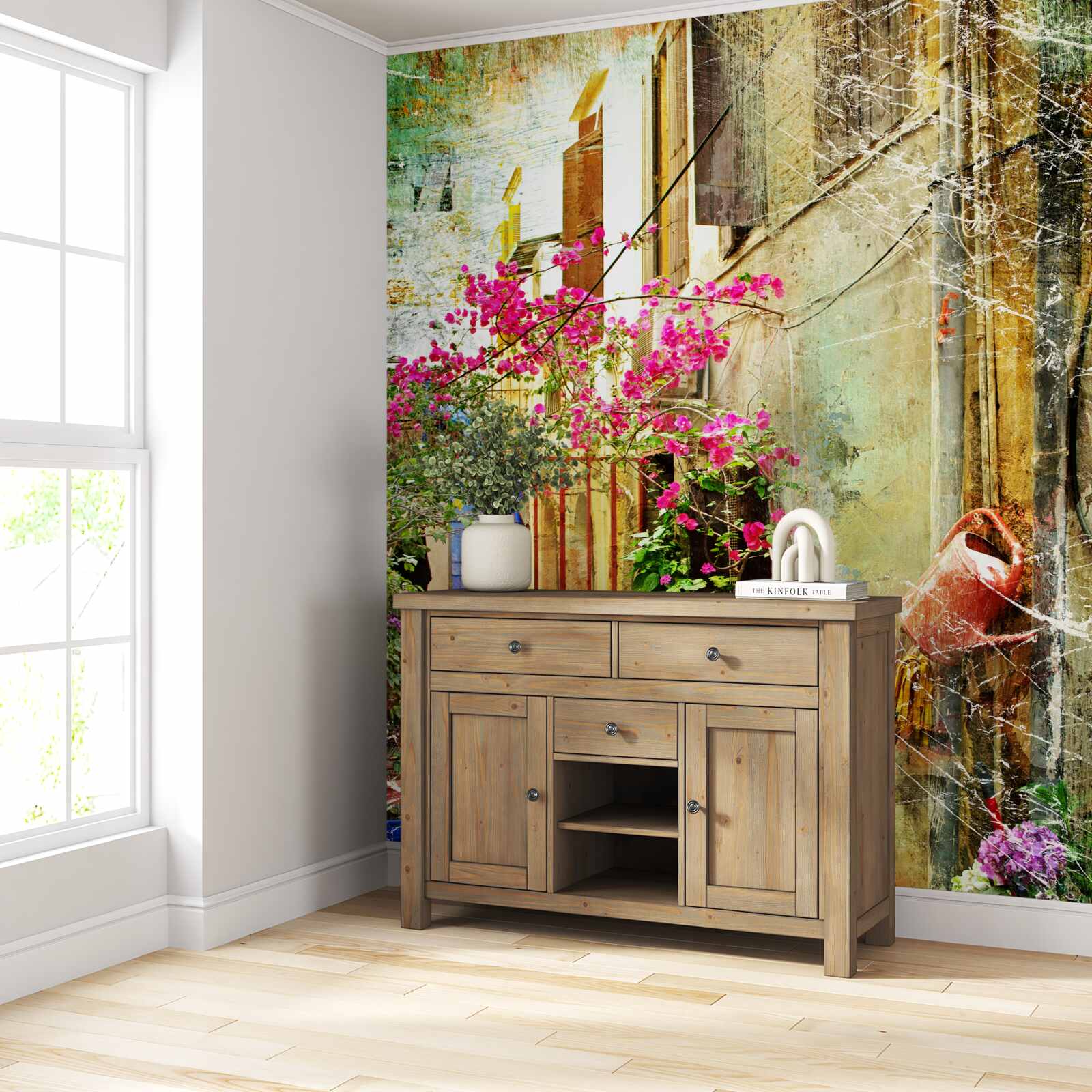 Fototapeta pohodlný dvor pre hostí