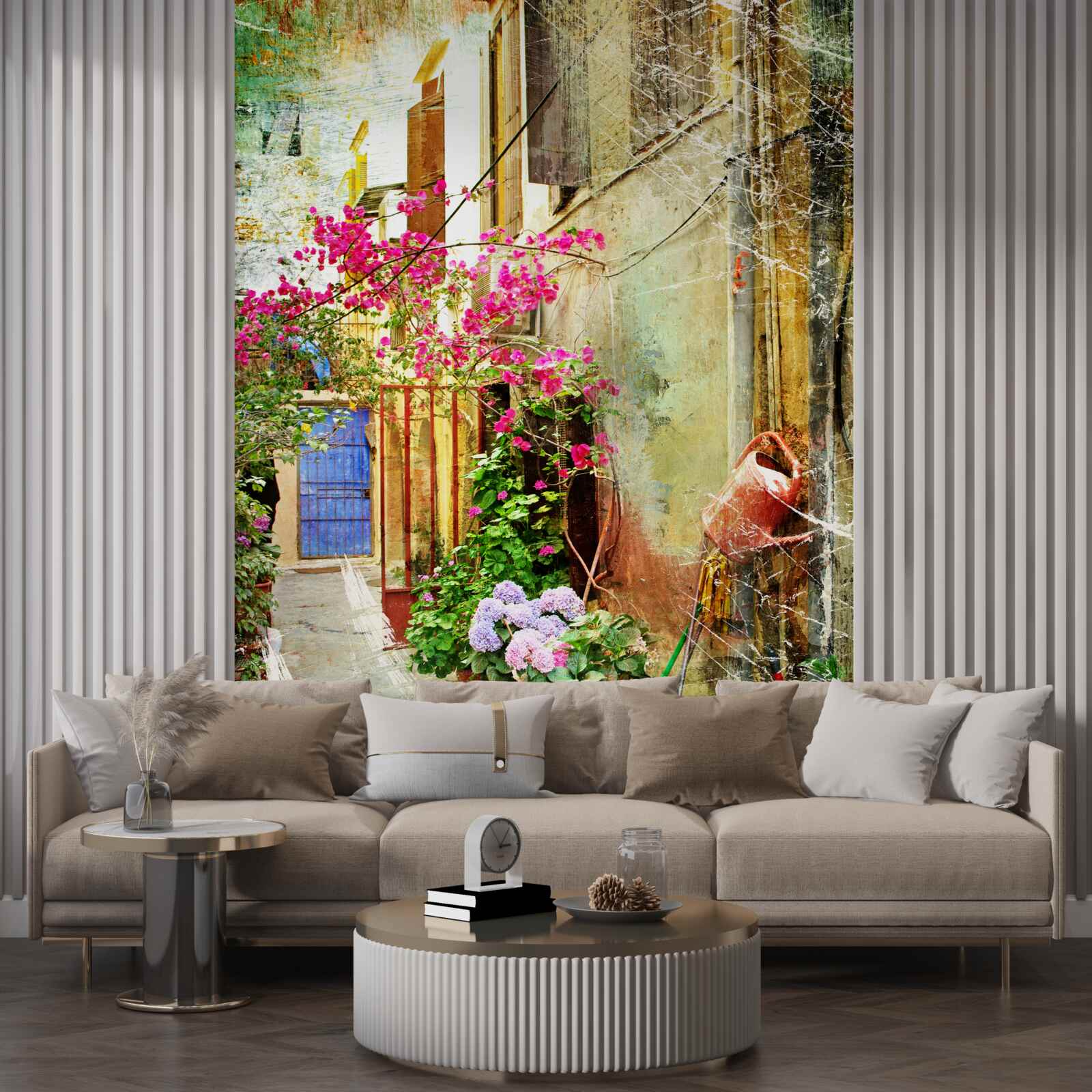 Fototapeta pohodlný dvor pre hostí